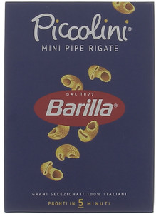 Pasta Mini Pipe Barilla Piccolini