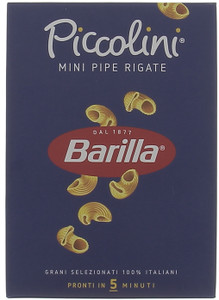 Pasta Mini Pipe Rigate Piccolini 100% Grano Italiano Barilla - Foto 1