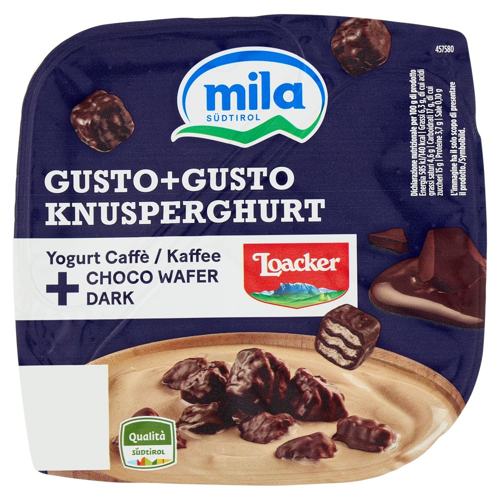 Gusto+gusto Yogurt Caffe'+choco Wafer Dark - Foto 1