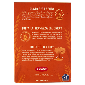 Pasta Mezze Penne Rigate Integrali 100% Grano Italiano Barilla - Foto 3