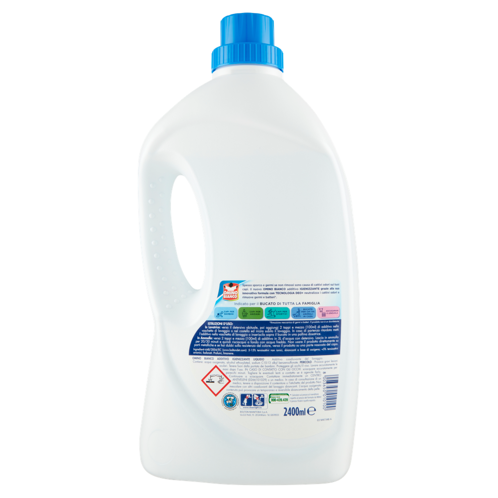 Additivo Liquido Igienizzante Per Bucato Omino Bianco - Foto 3