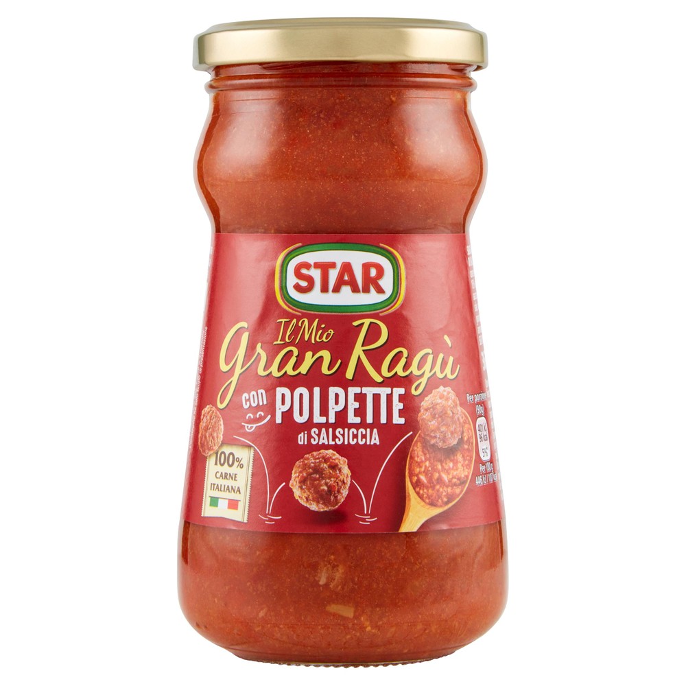 Il Mio Gran Ragu' Con Polpette Di Salsiccia Star - Foto 1