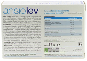 Specchiasol Ansiolev 45 Compresse