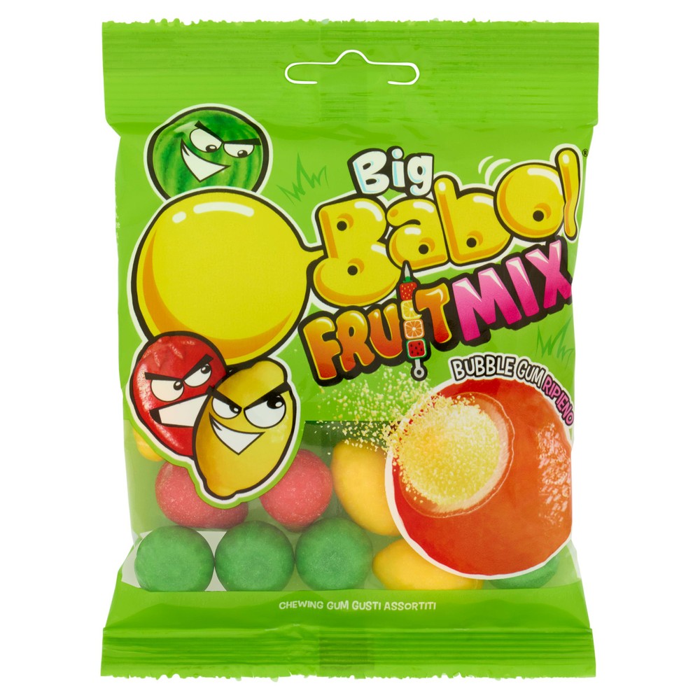 Chewing Gum Fruit Mix Gusto Frutta Big Babol - Foto 1