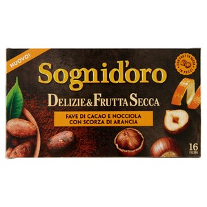 Infusi Delizie&Frutta Secca Fave Cacao E Nocciola Con Scorza Arancia