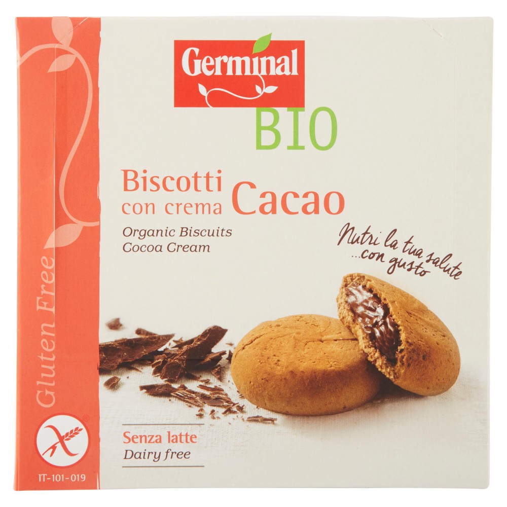 Biscotti Farciti Al Cacao Senza Glutine Germinal Bio - Foto 1