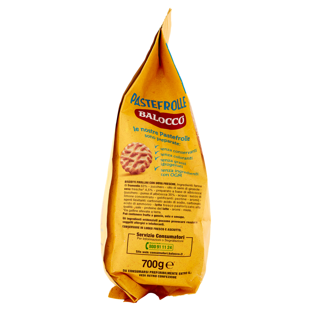 Biscotti Frollini Pastefrolle Con Uova Fresche Balocco - Foto 2