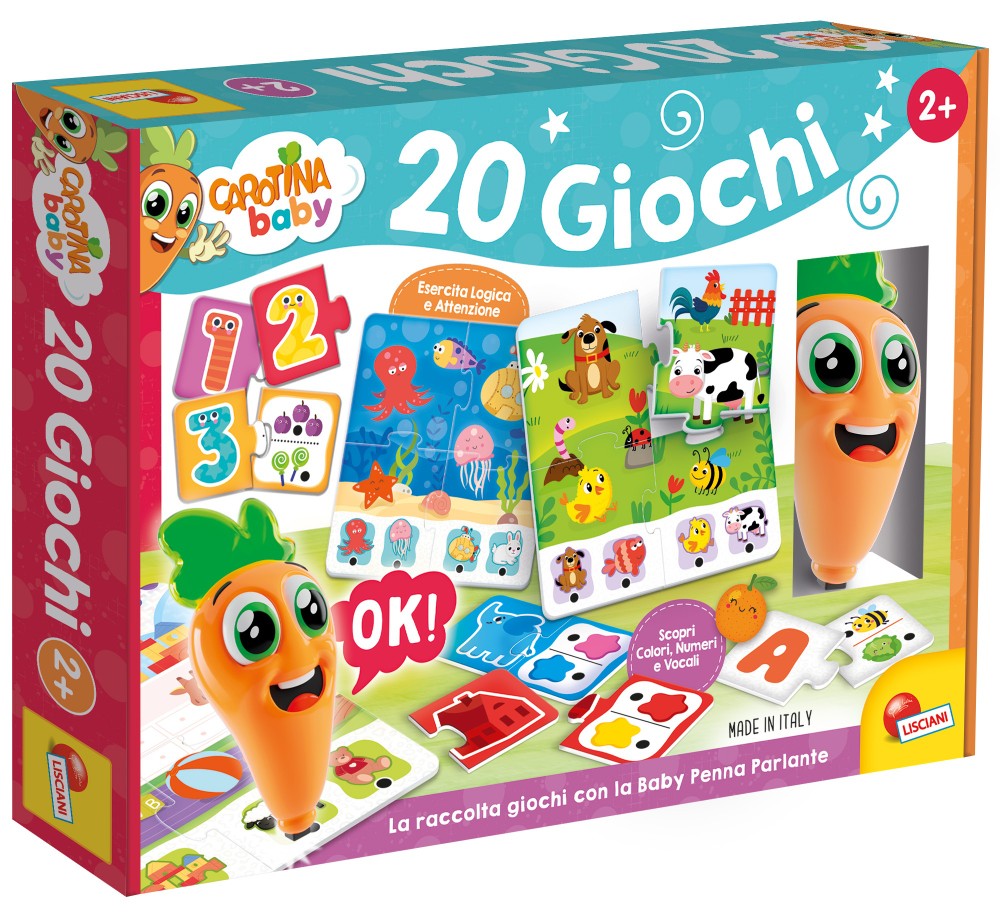 20 Giochi Carotina Lisciani - Foto 1