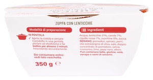 Zuppa Con Lenticchie Bennet Monoporzione - Foto 2