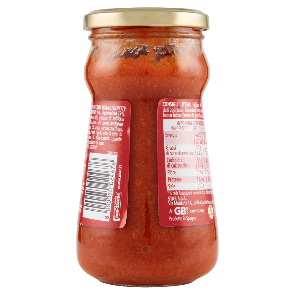 Il Mio Gran Ragu' Con Polpette Di Salsiccia Star - Foto 3