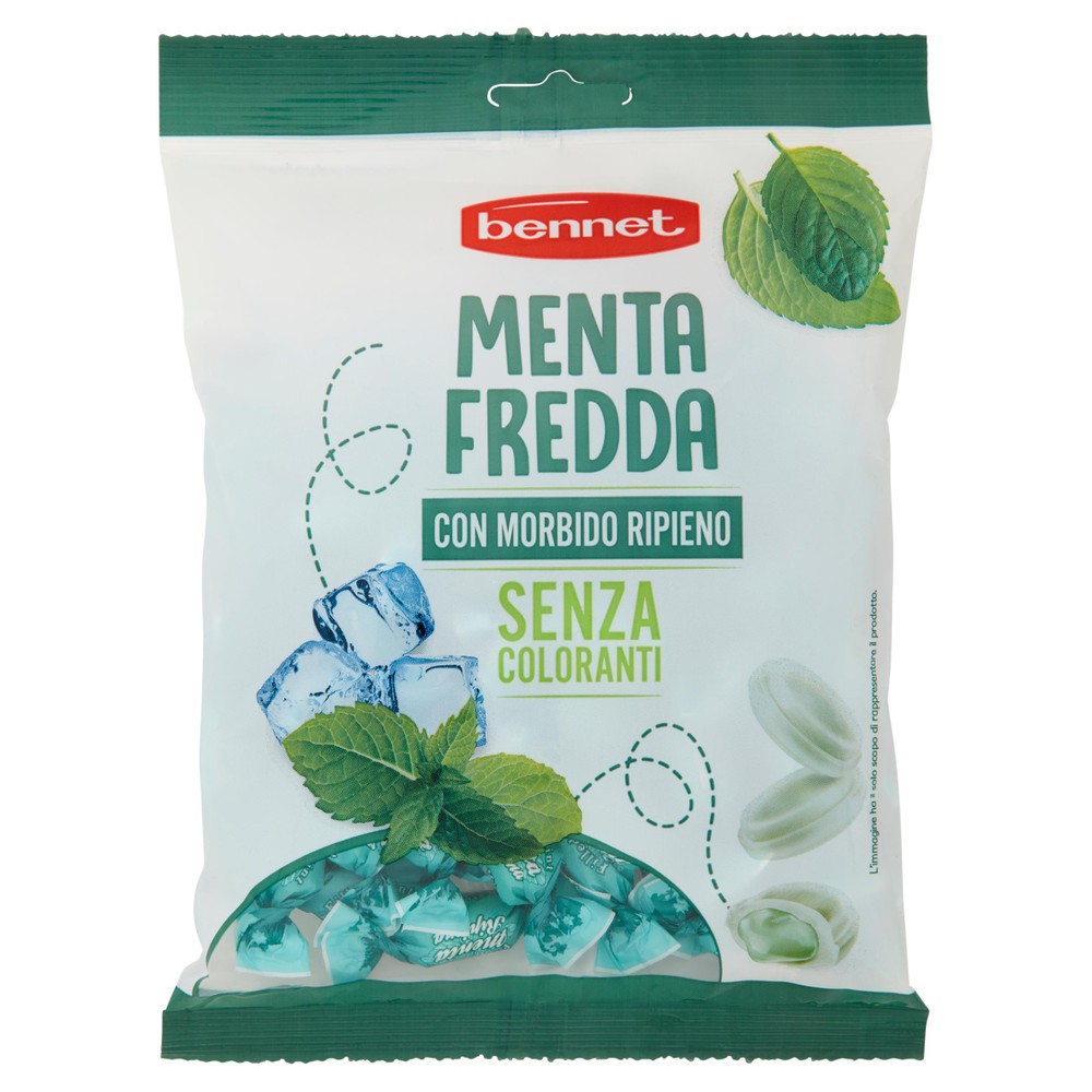 Caramelle Menta Fredda Con Ripieno Morbido Alla Menta Bennet - Foto 1