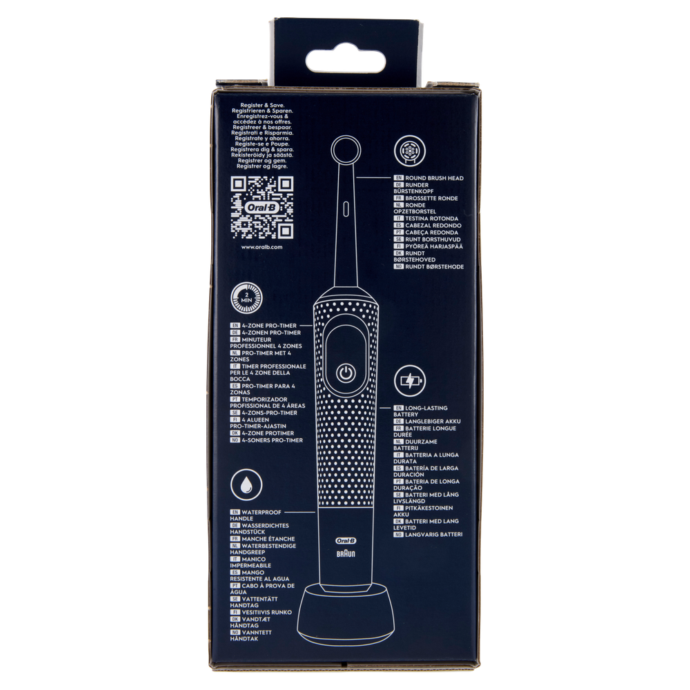 Spazzolino Vitalitiy Pw Pro Black Sensitive Oral-B - Foto 3