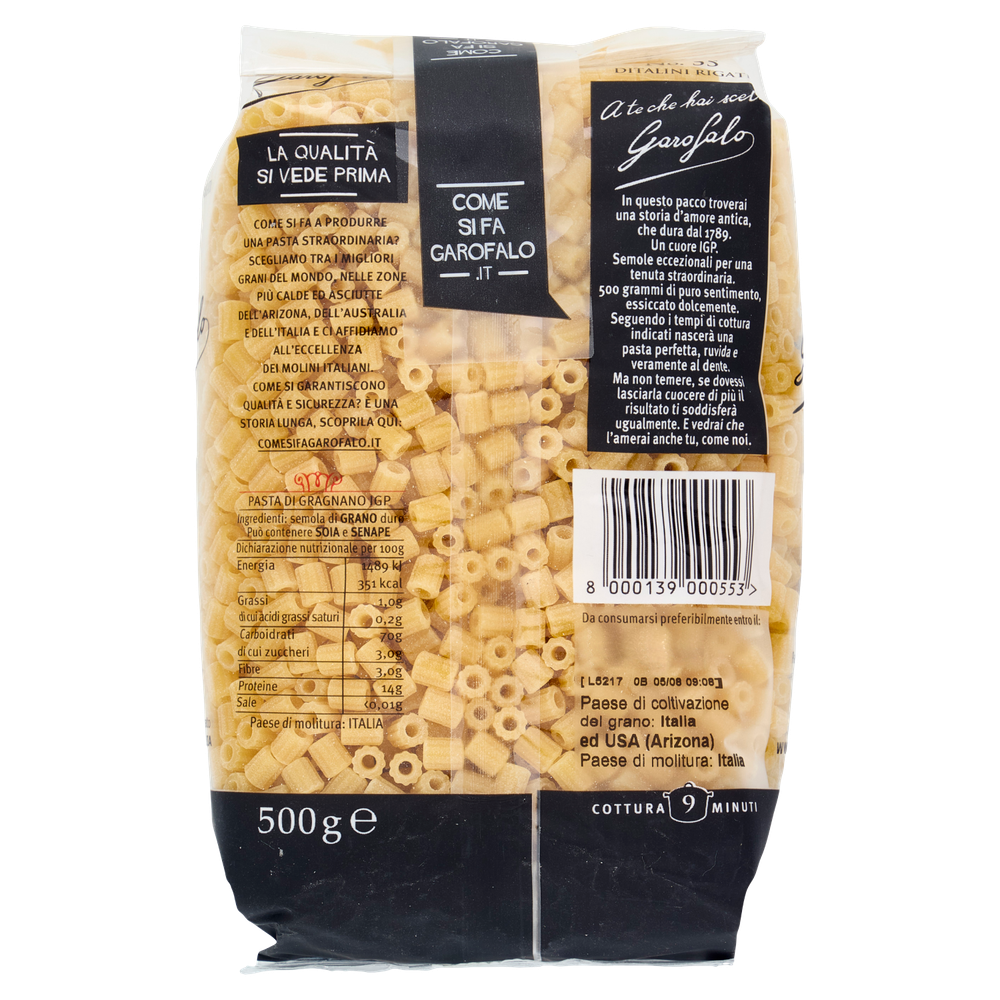 Ditalini Rigati Igp Garofalo - Foto 3