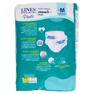 7 Pants Plus Unisex Per Incontinenza Taglia M Lines Specialist - Foto 3