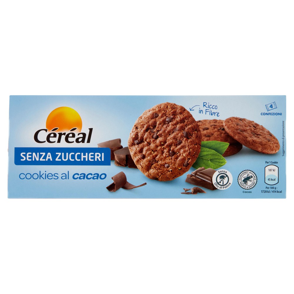 Cereal Senza Zucchero Cookies Al Cacao