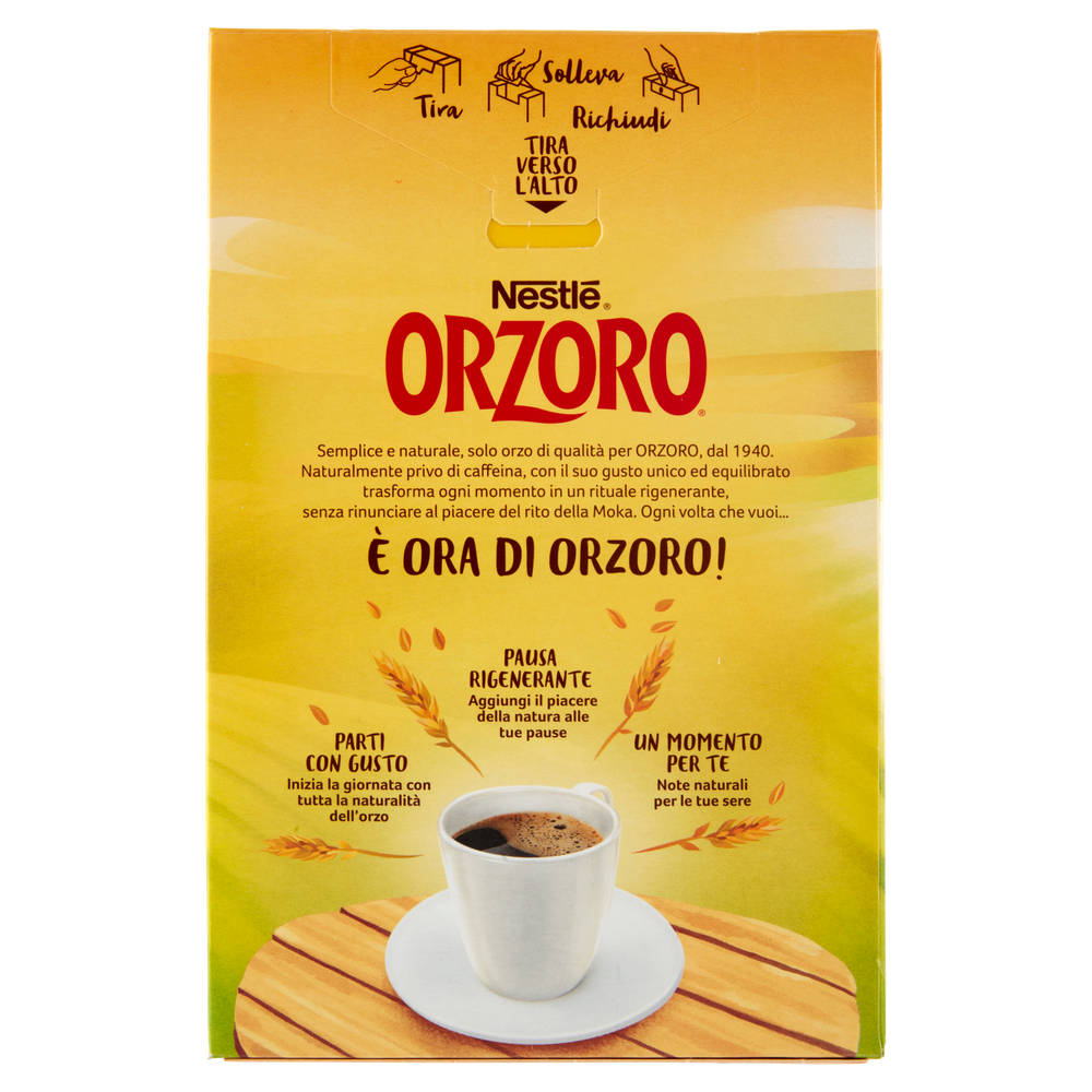 Orzo Tostato E Macinato Per Moka 100% Naturale Orzoro Nestlé - Foto 3