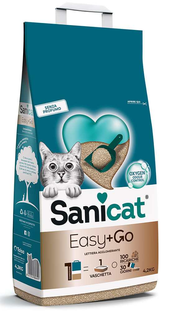 Lettiera Agglomerante Easy & Go Sanicat - Foto 1