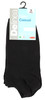 3 Calze Invisibili Uomo 39/42 Nero Maglia Liscia Delinea