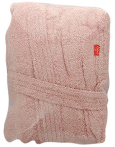Accappatoio Unisex Con Cappuccio L Rosa Erica Gabel - Foto 2