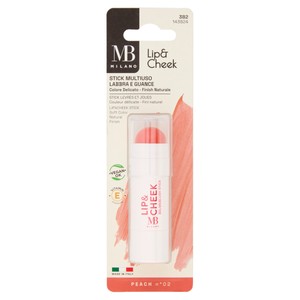 Stick Multiuso Labbra E Guance Peach N° 02 6 G Mb Milano - Foto 1