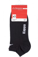 Calze Sneaker Uomo 39 / 41 Nero Conf Da 3 Kappa Calze Sneaker Uomo 39 / 41 Nero Conf Da 3 Kappa