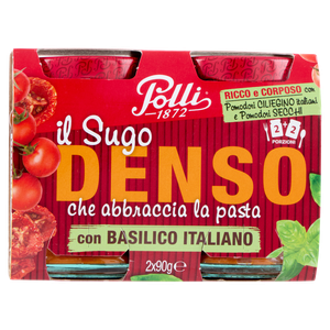 Sugo Denso Di Pomodoro Al Basilico Italiano Polli - Foto 3