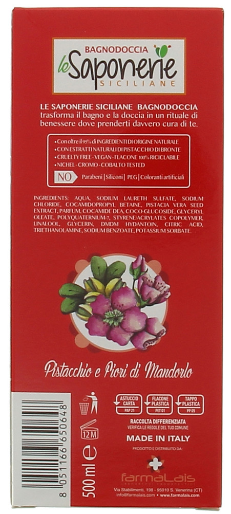 Bagnodoccia Pistacchio Saponerie Siciliane - Foto 2