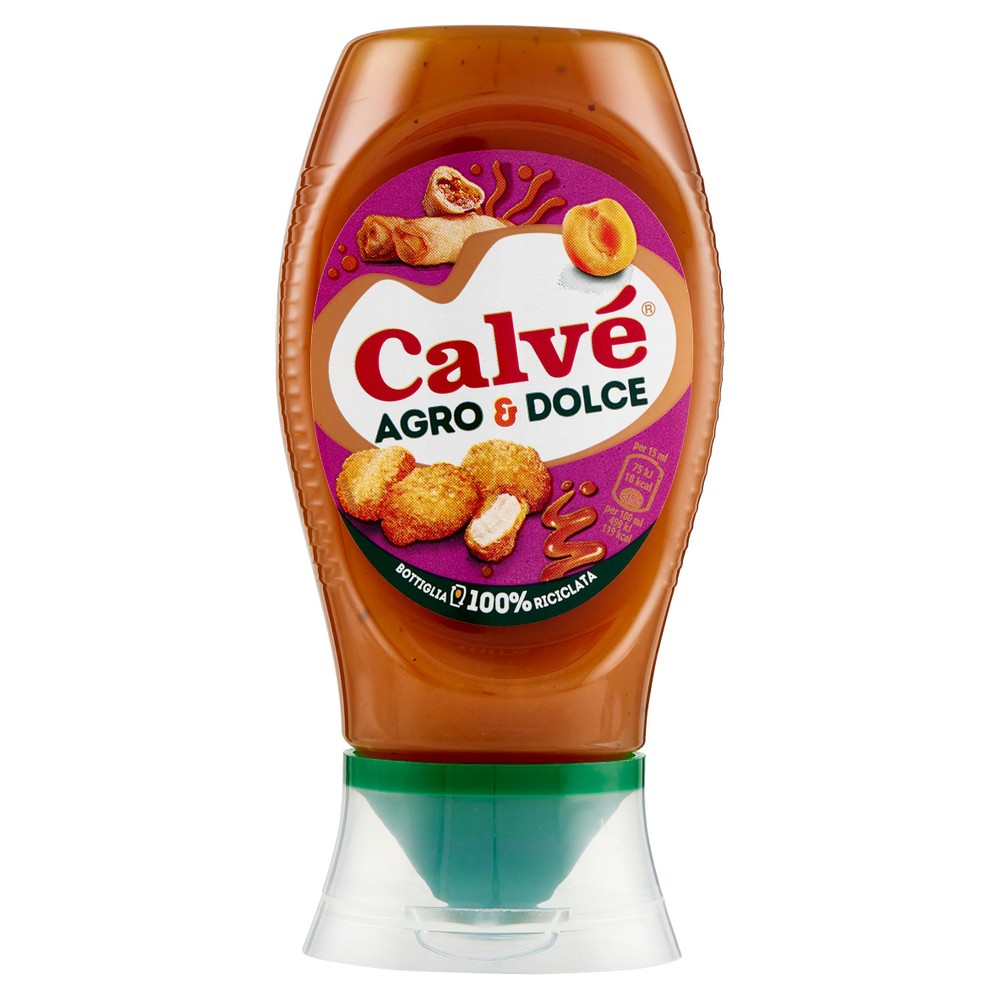 Salsa Al Gusto Agrodolce Senza Glutine Calve' - Foto 1