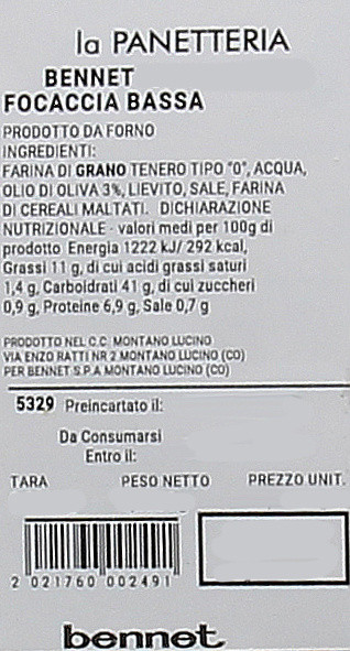 Focaccia Bassa - Foto 3