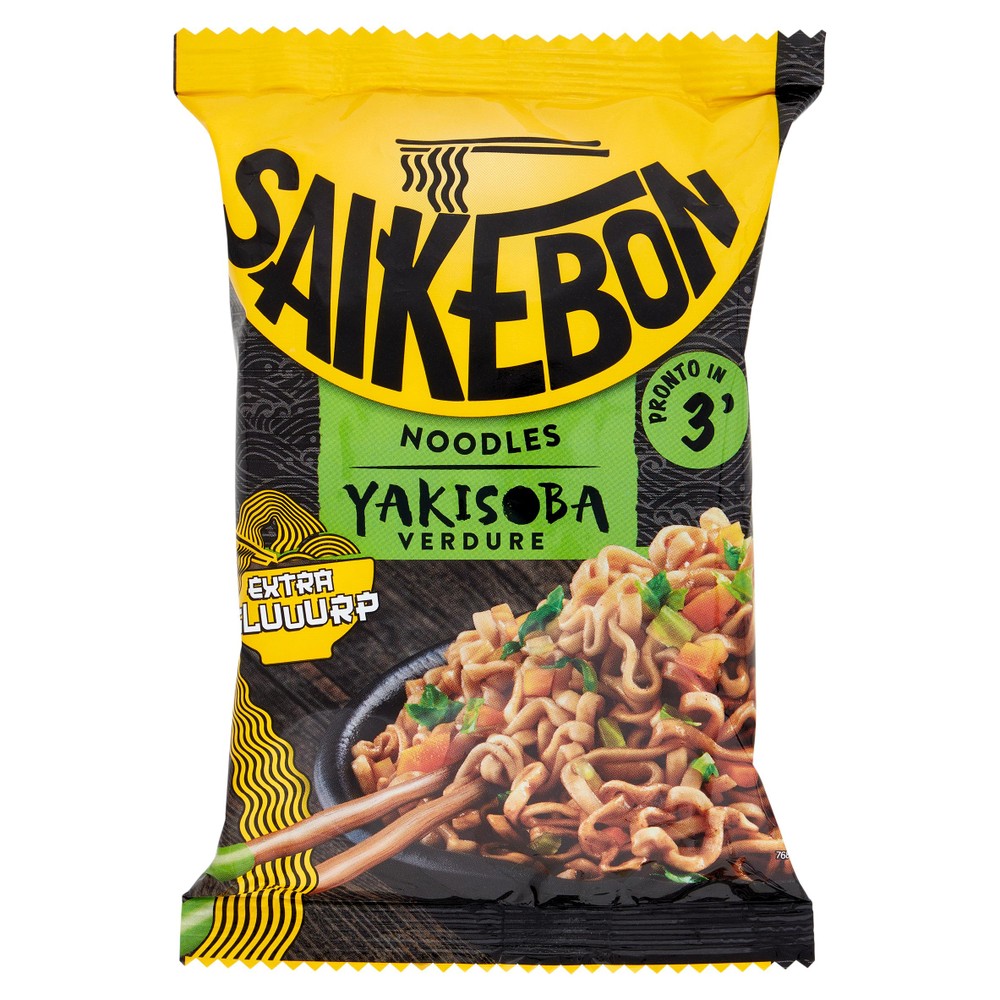 Noodles Istantanei Yakisoba Con Verdure Saikebon - Foto 1