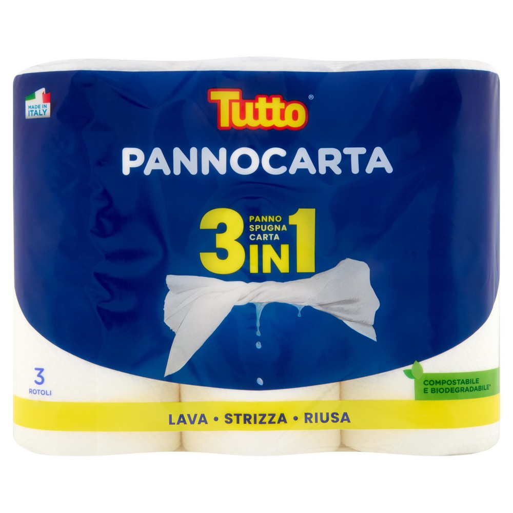 Pannocarta Tutto 3in1 Tenderly Conf. Da 3 - Foto 1