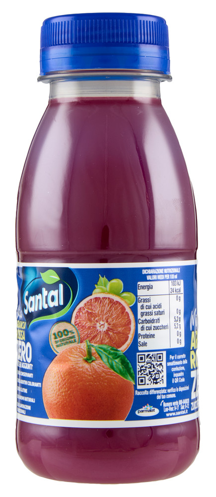 Succo Santal Zero Gusto Arancia Rossa - Foto 2