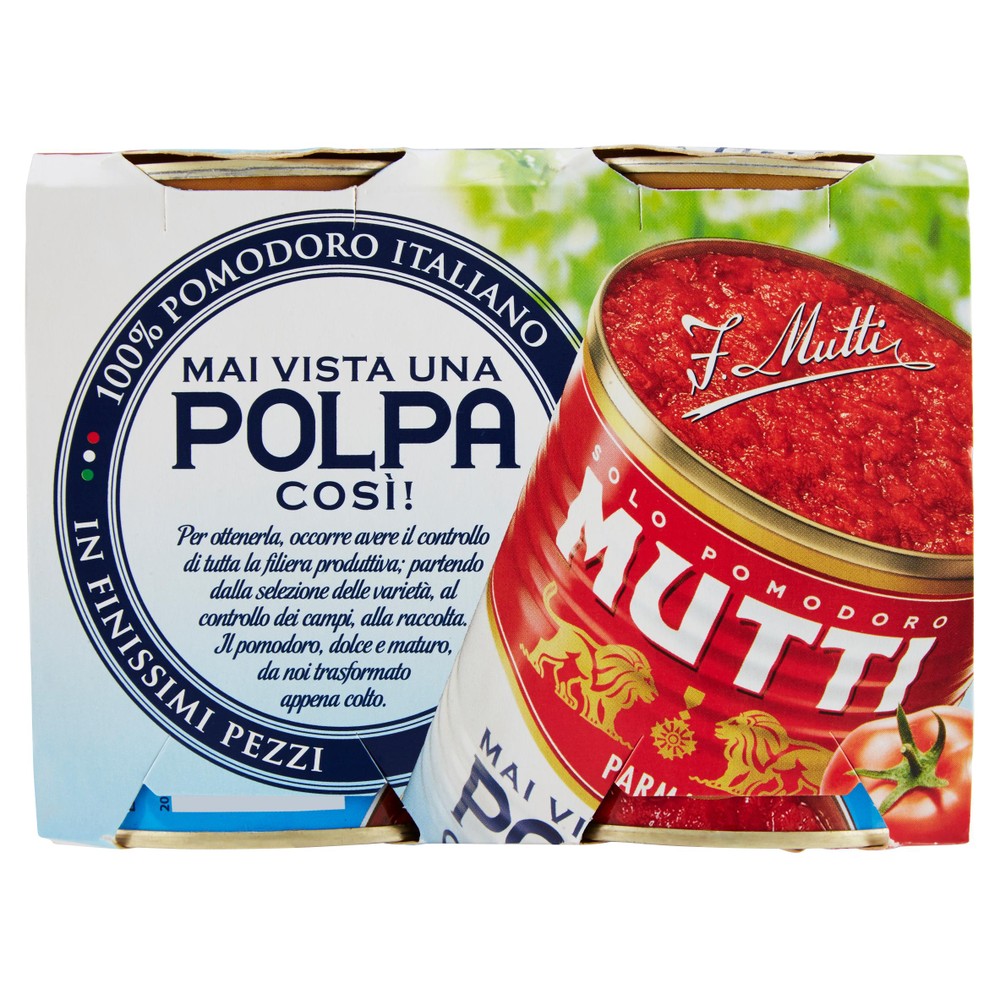 Polpa Di Pomodoro 4x400g Mutti - Foto 1
