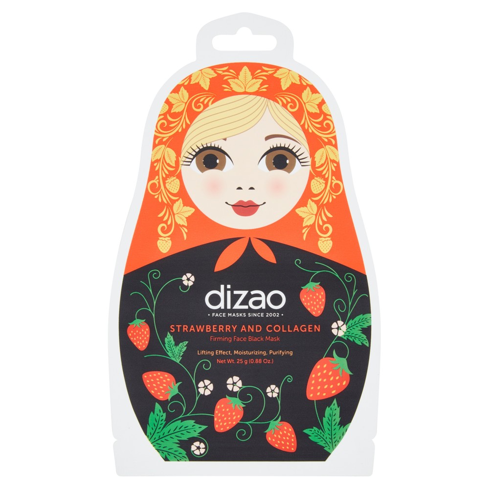Maschera Viso Rassodante Fragole E Collagene Dizao - Foto 1