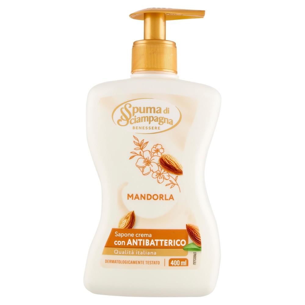 Sapone Liquido Spuma Di Sciampagna Alla Mandorla - Foto 1
