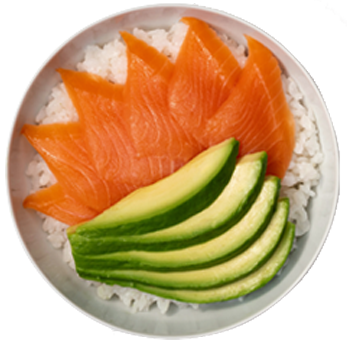 Donburi Salmone Avocado - Foto 1