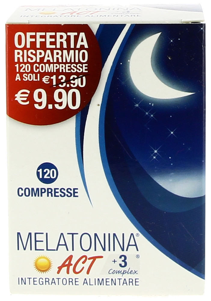 Melatonina 3 Complex Act Compresse