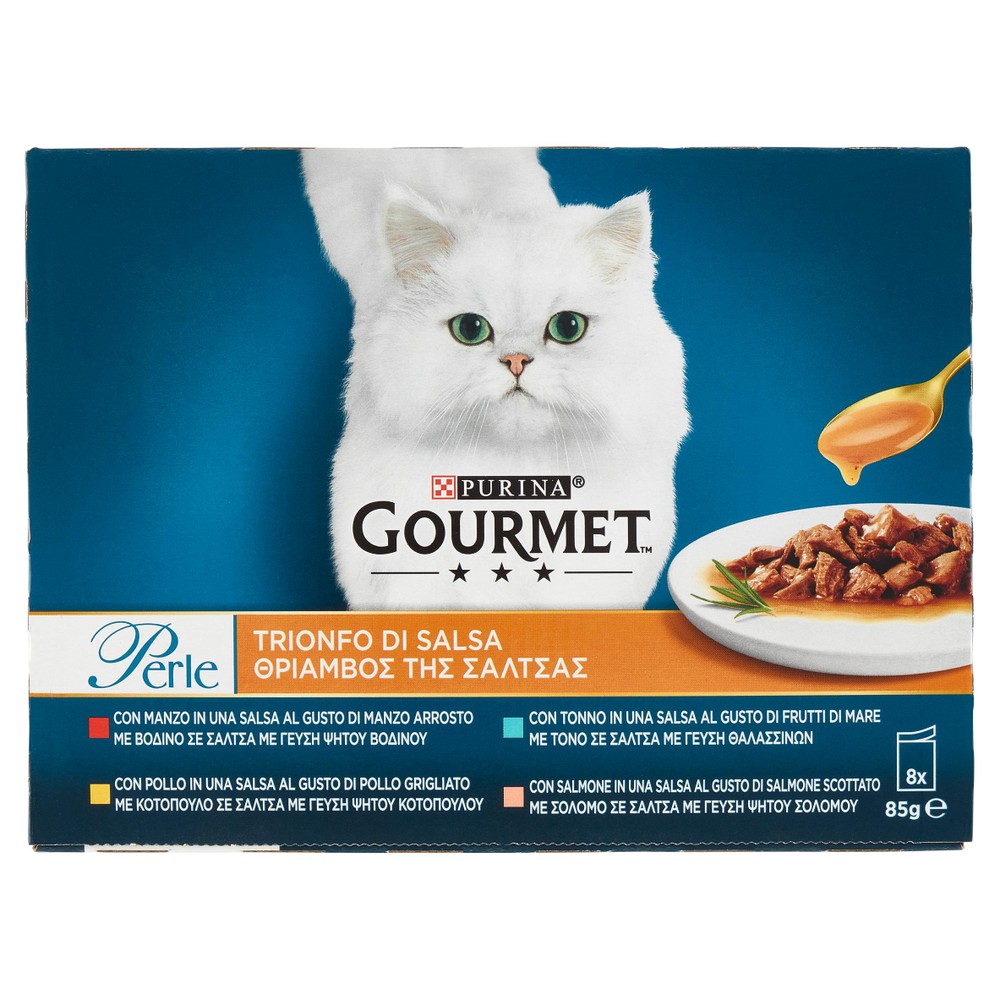 Alimento Umido Per Gatti Perle Trionfo In Salsa Gourmet - Foto 1