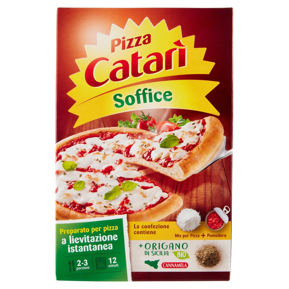 Preparato Pizza Soffice A Lievitazone Istantanea Catari' - Foto 1