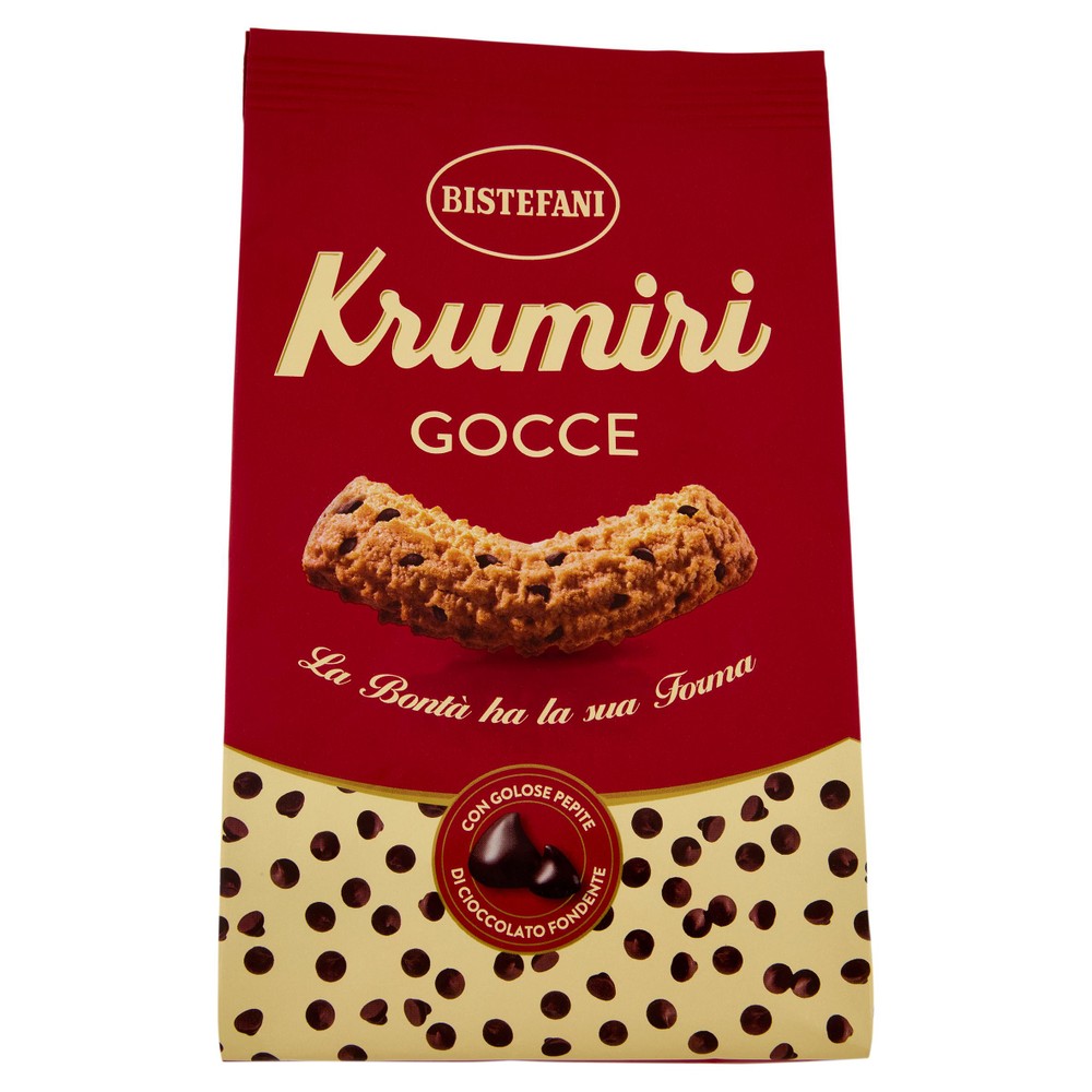 Krumiri Gocce Cioccolato Bistefani - Foto 1