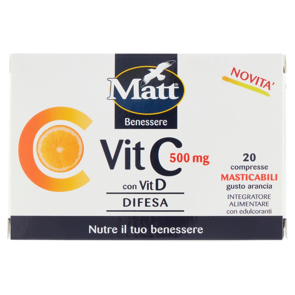 Vitamina C 500 Masticabili Matt - Foto 1