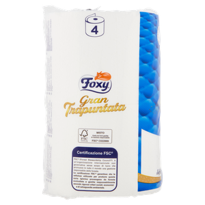 Carta Igienica Gran Trapuntata 4 Veli Foxi - Foto 2
