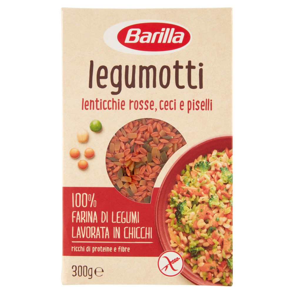 Chicchi Di Lenticchie Rosse, Ceci E Piselli Legumotti Barilla - Foto 1