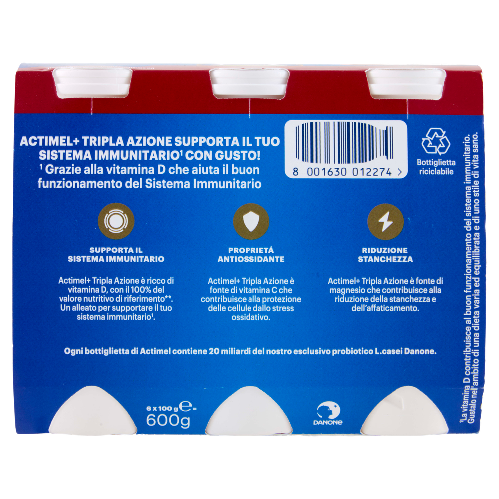 Actimel Fragola Melograno X6 Danone - Foto 3