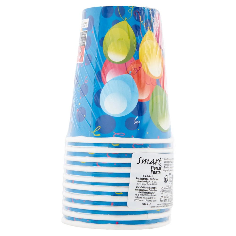 10 Bicchieri Decoro Palloncini - Foto 2