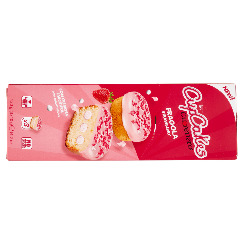 Cupcake Fragola Cuorenero - Foto 3
