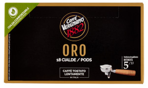 Caffè Oro In Cialde 18pz Caffè Vergnano 1882 - Foto 1