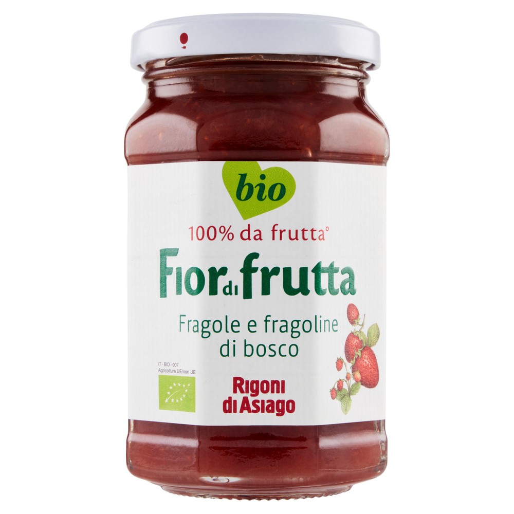 Confettura Fiordifrutta Fragole E Fragoline Di Bosco Rigoni Di Asiago - Foto 1