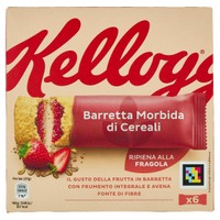Barretta Morbida Di Cereali Ripiena Alla Fragola Kellogg's,