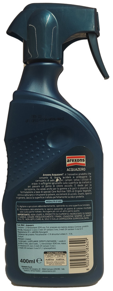 Acquazero 400ml Arexons - Foto 2